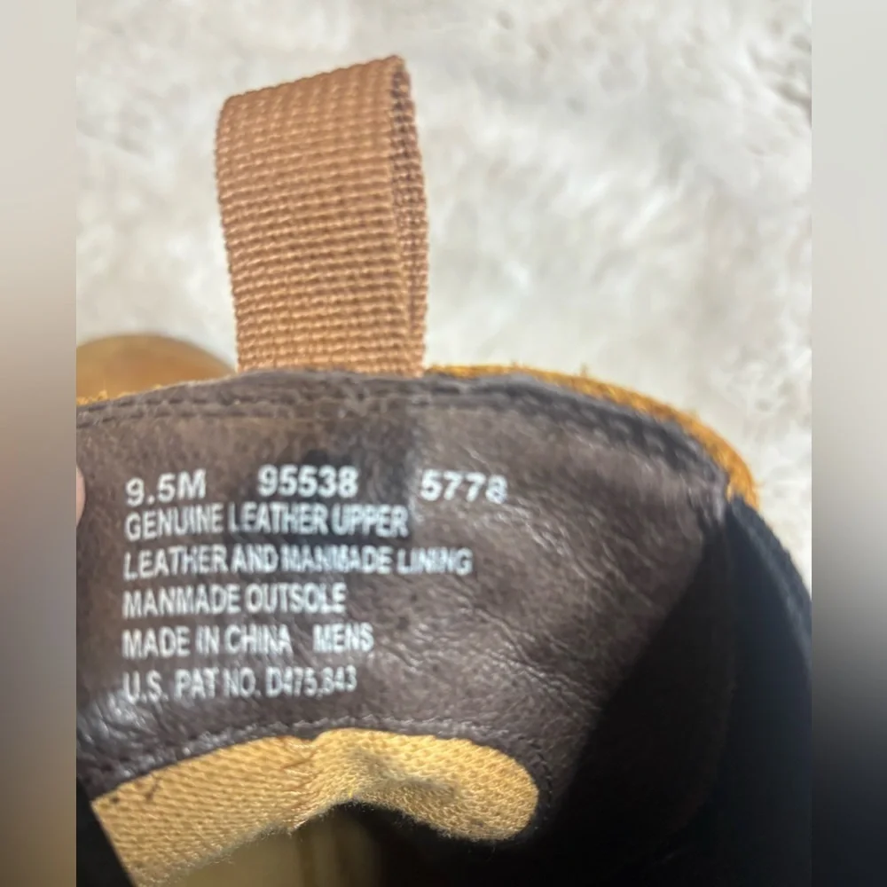 Timberland Men's Brown Lace Up Redwood Falls Chelsea Ankle Boot Size: 9.5
